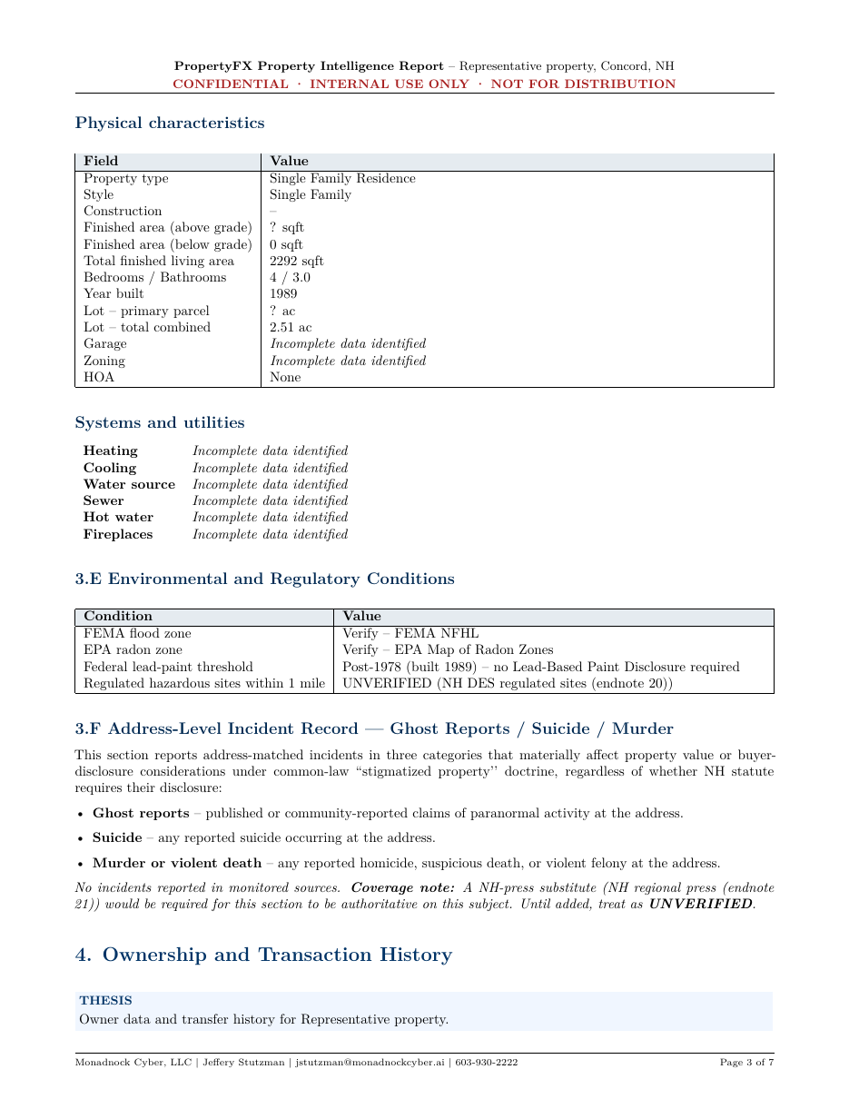 Single-family home · Concord, NH area — report page 5
