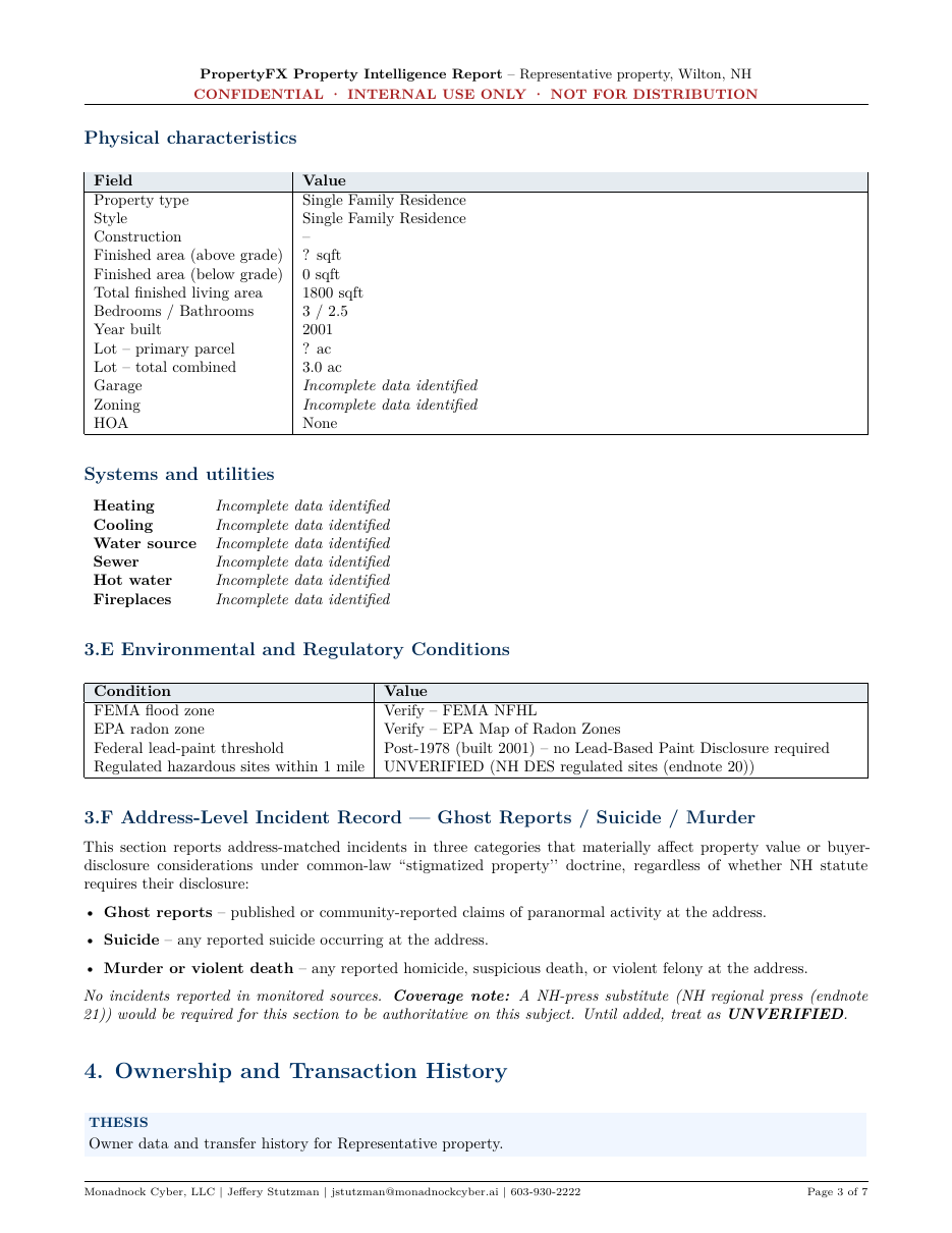 Single-family home · Wilton, NH area — report page 5